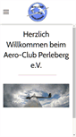Mobile Screenshot of flugplatz-perleberg.de